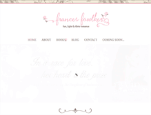 Tablet Screenshot of francesfowlkes.com